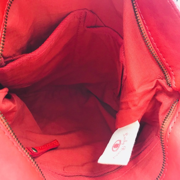 LUCKY BRAND Leather Paisley Crossbody Bag EUC - Picture 7 of 7